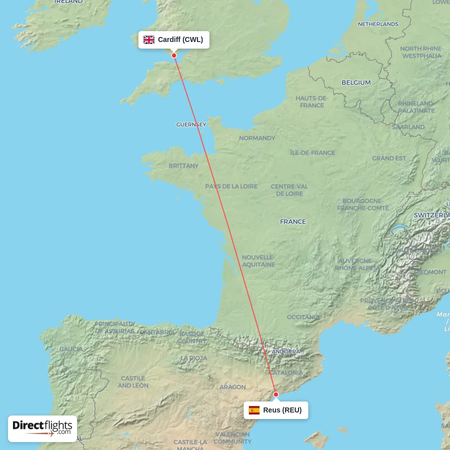 REU - CWL route map