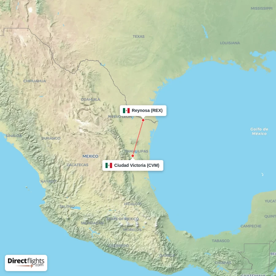 REX - CVM route map