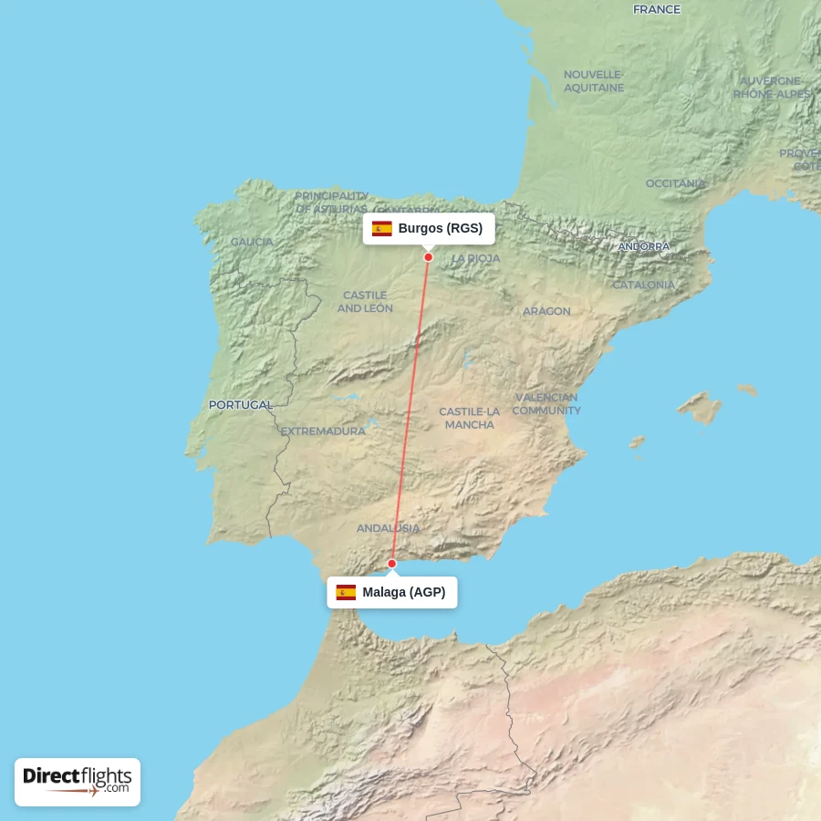 RGS - AGP route map