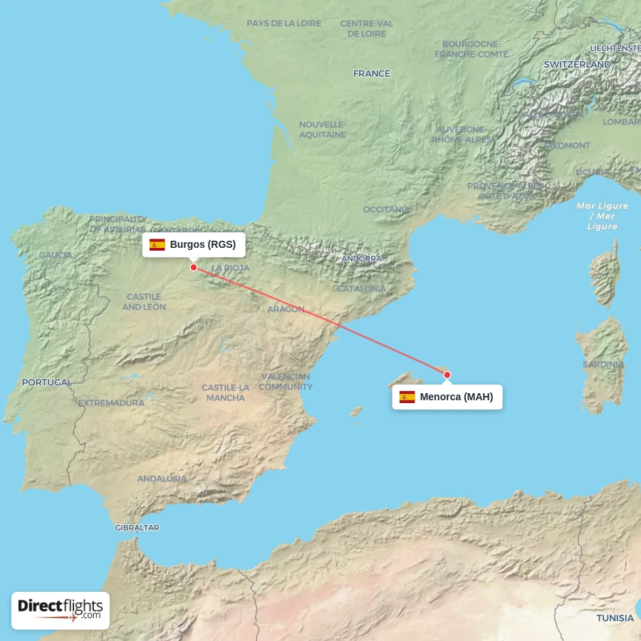 RGS - MAH route map