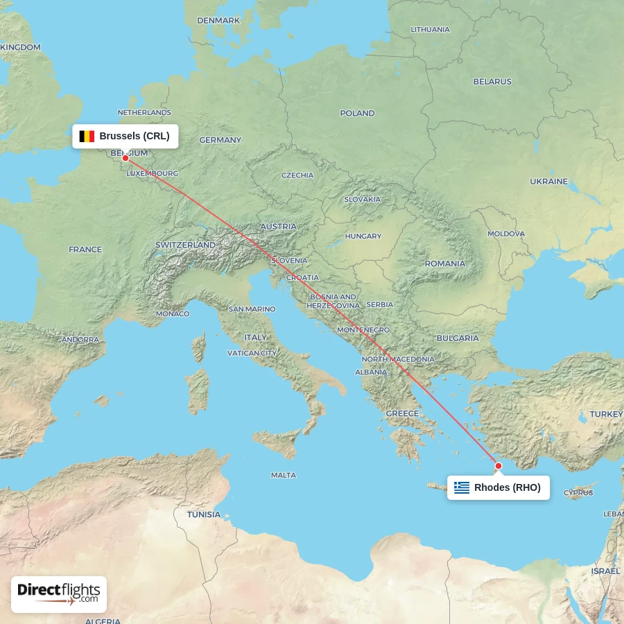 RHO - CRL route map