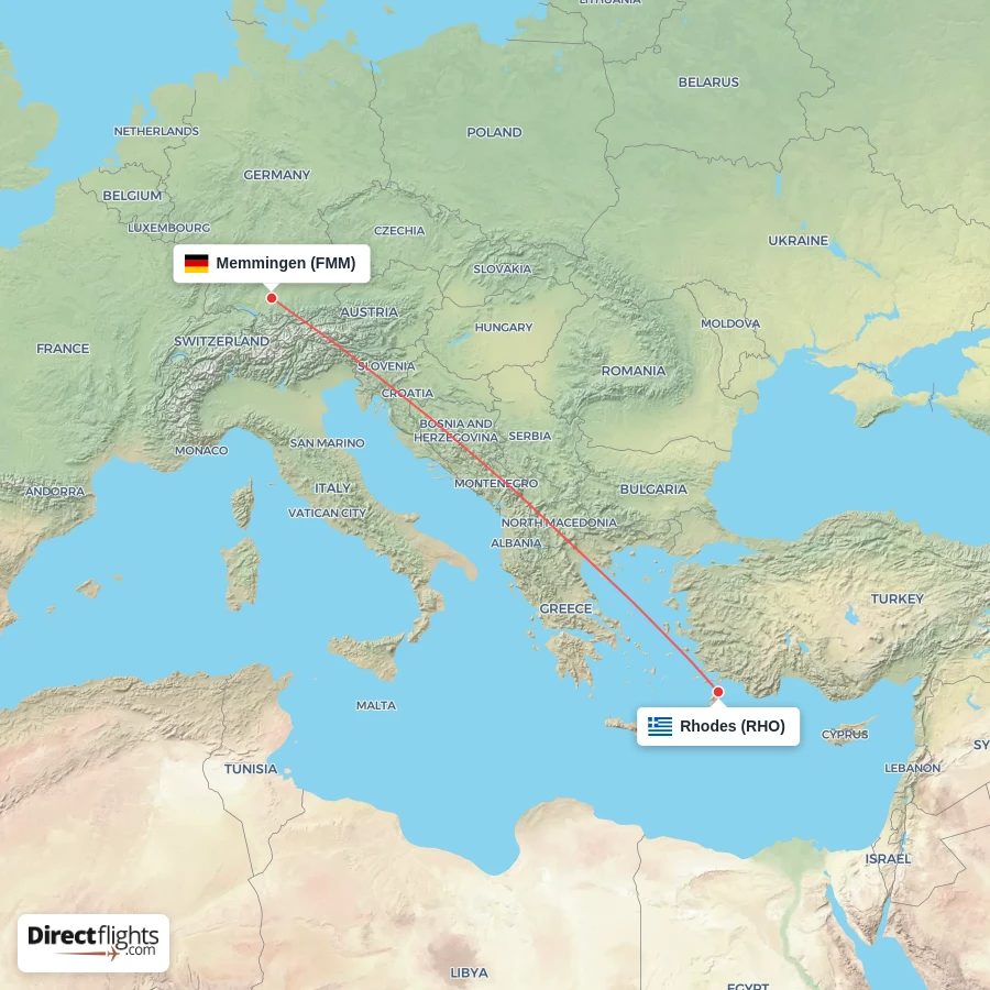 RHO - FMM route map