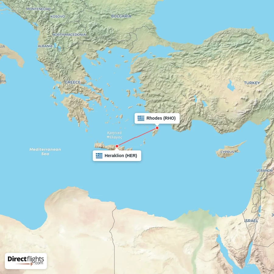 RHO - HER route map