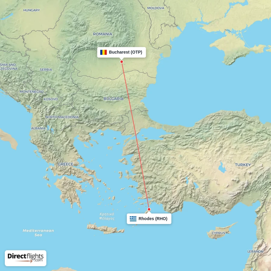 RHO - OTP route map