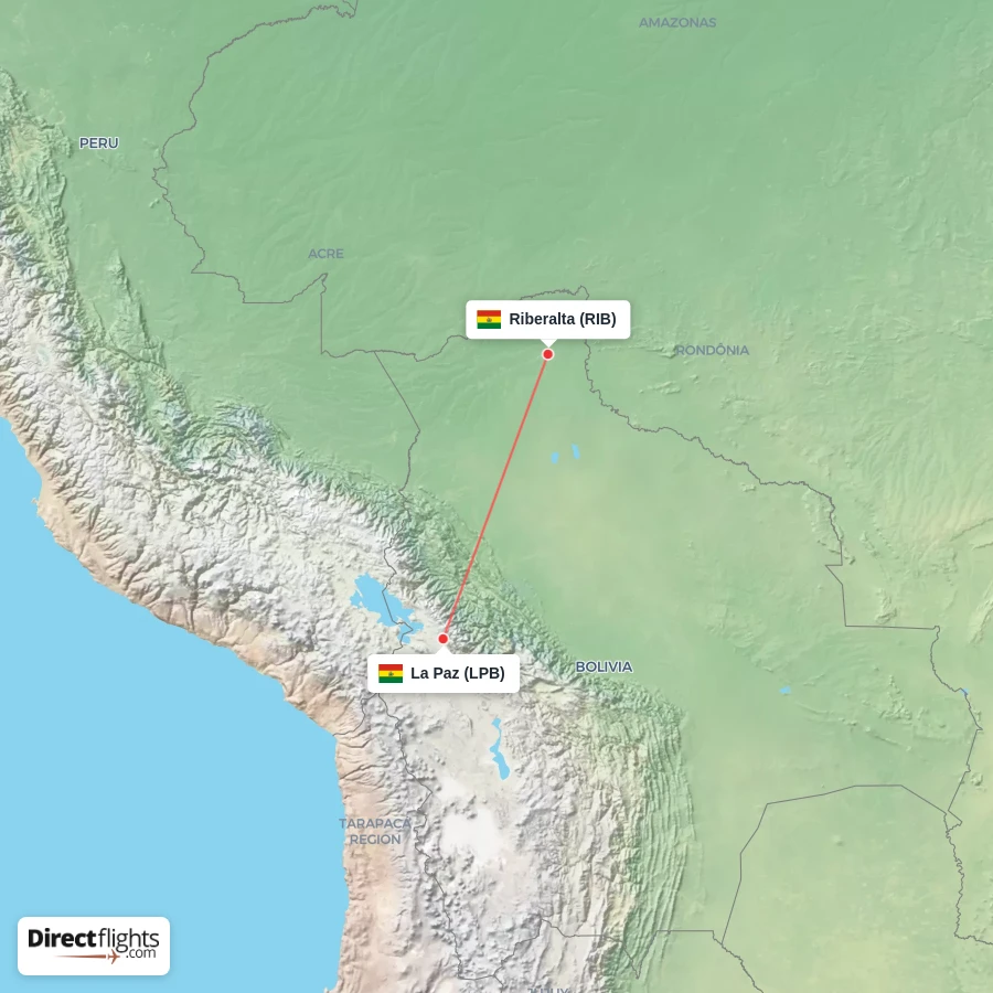 RIB - LPB route map