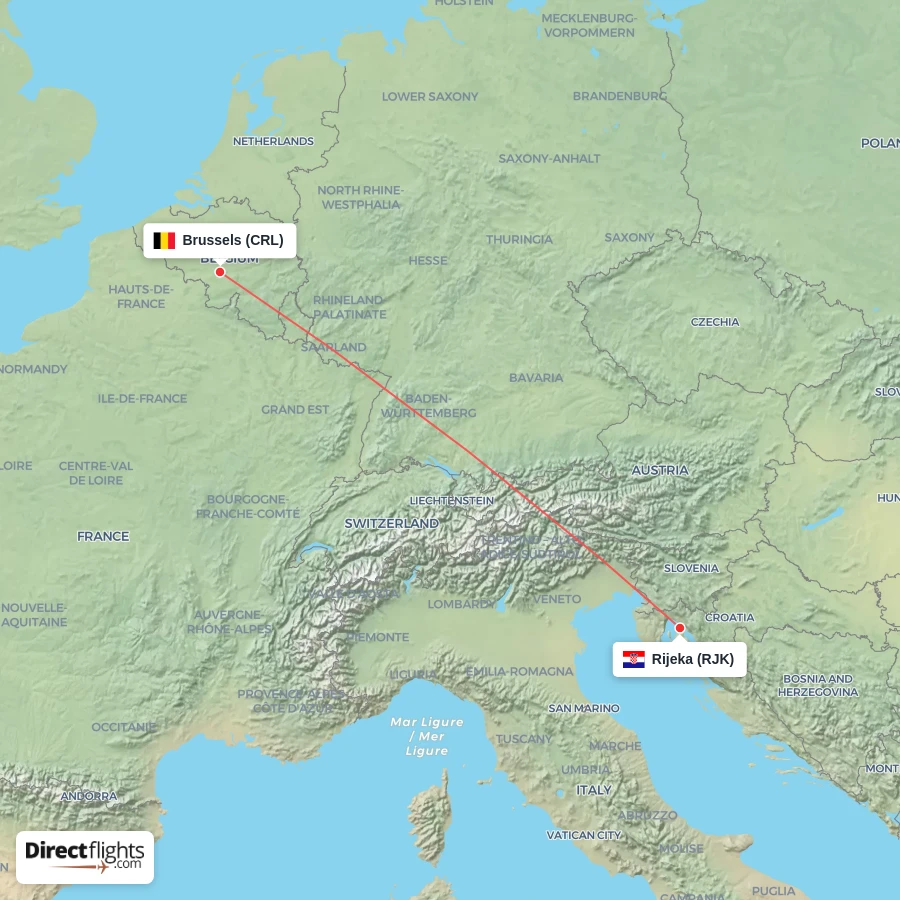 RJK - CRL route map