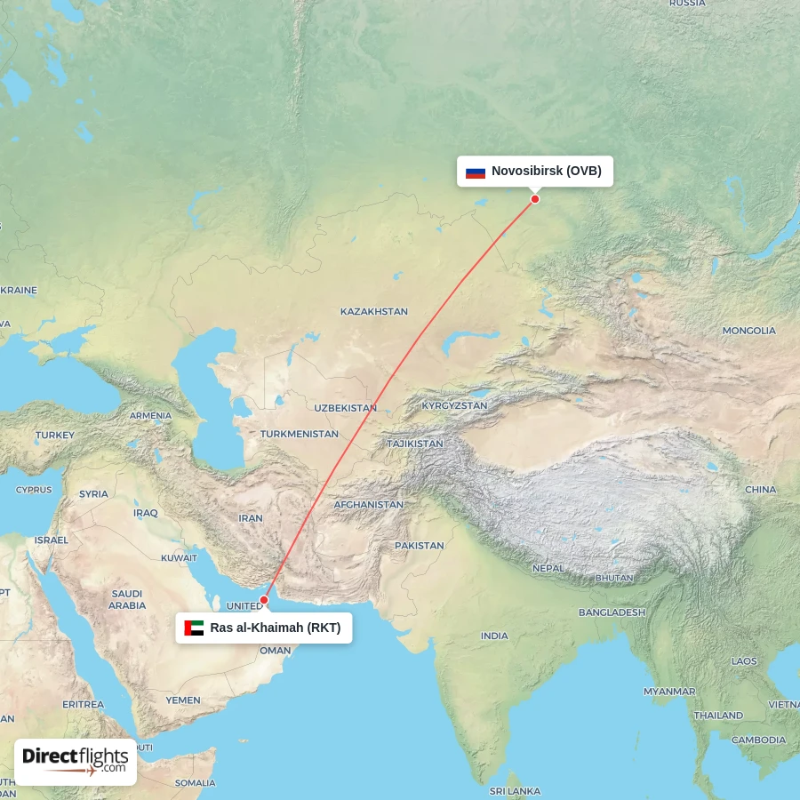 RKT - OVB route map