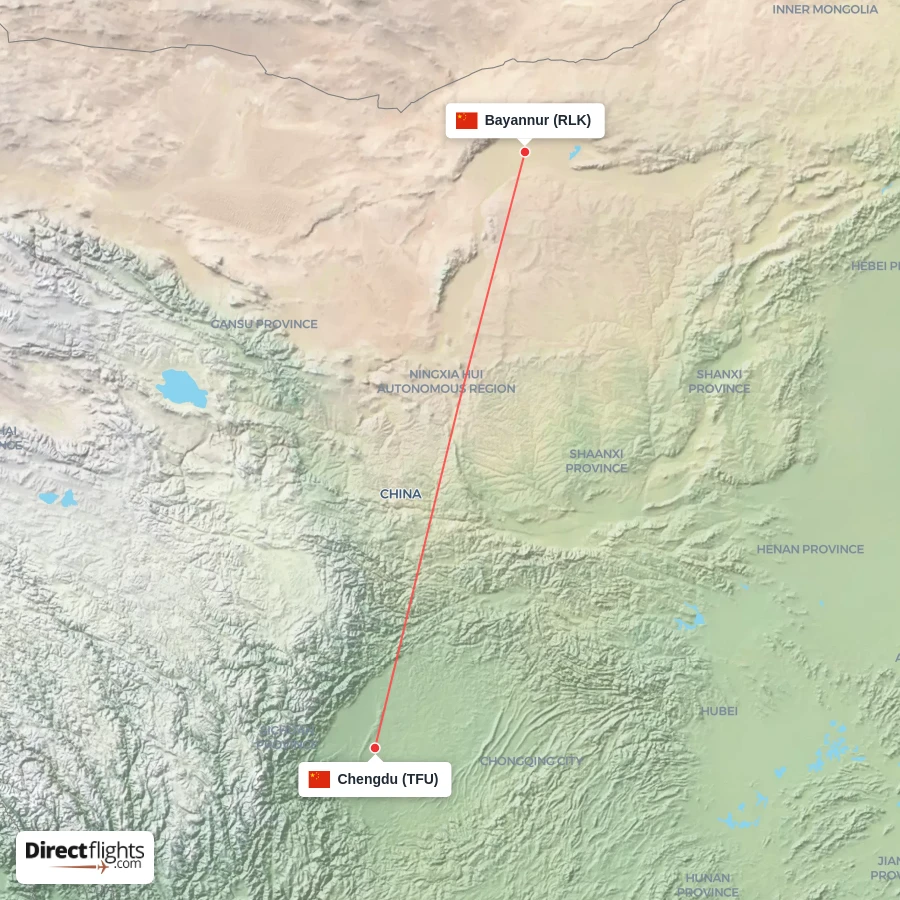 RLK - TFU route map