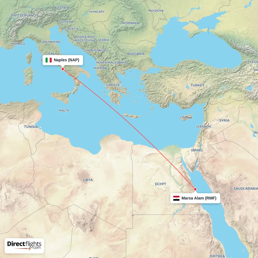RMF - NAP route map