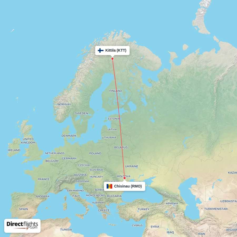 RMO - KTT route map