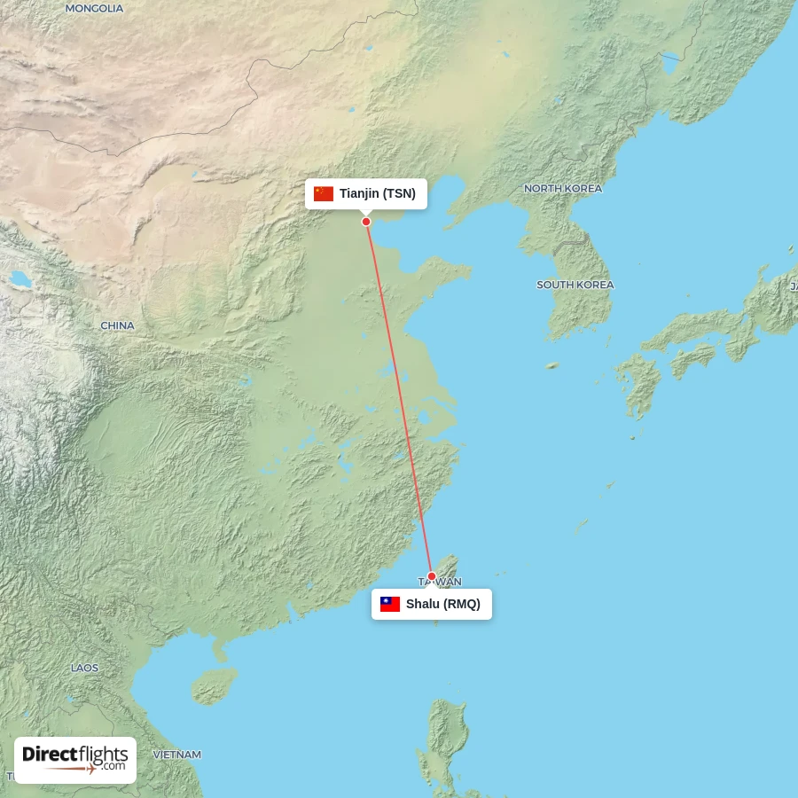 RMQ - TSN route map
