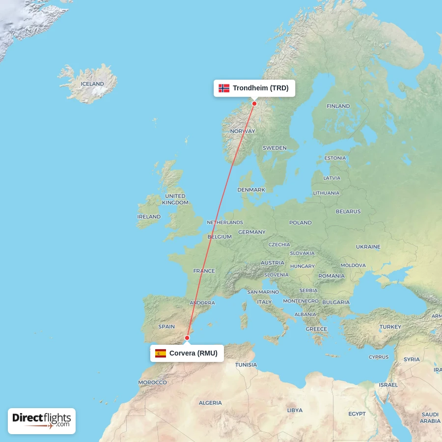 RMU - TRD route map