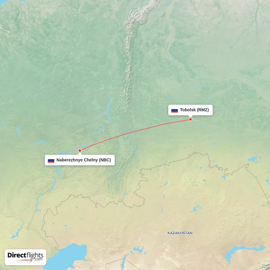 RMZ - NBC route map