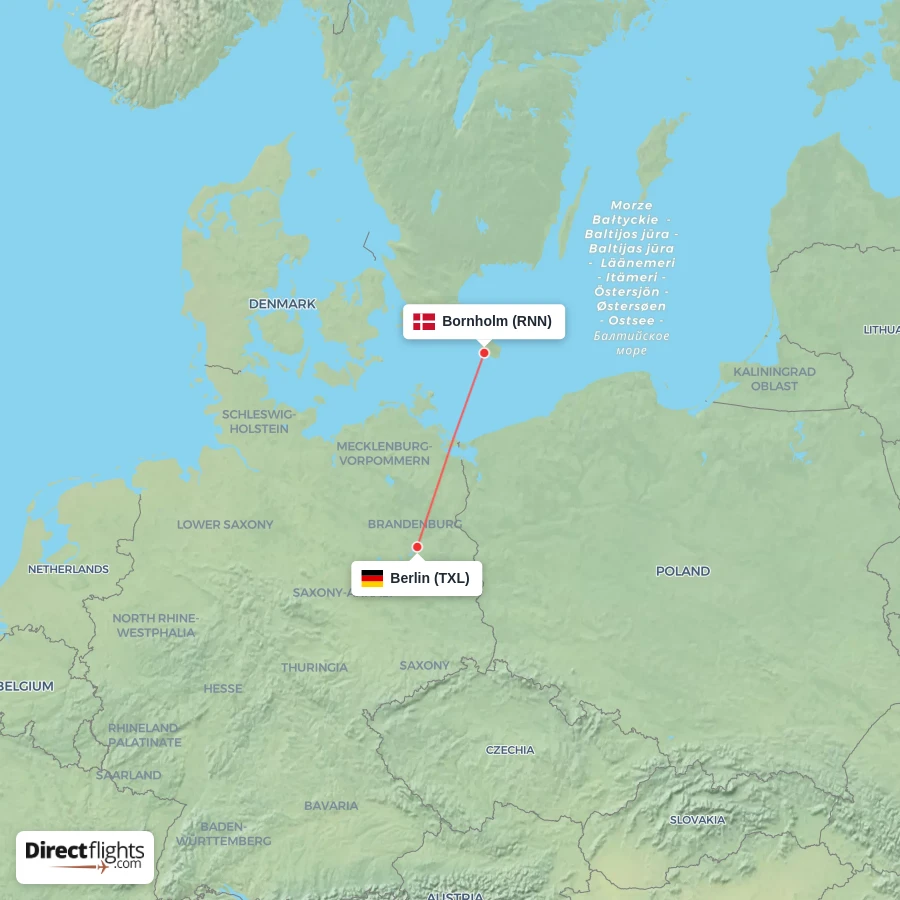 RNN - TXL route map