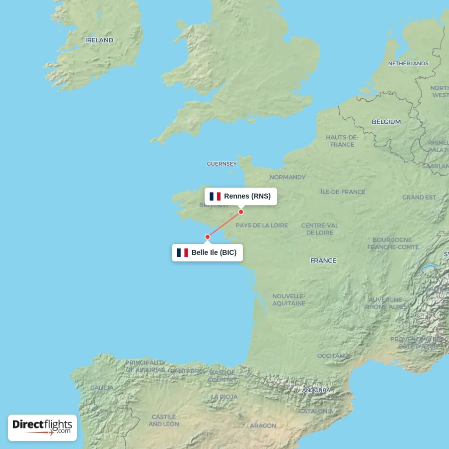 RNS - BIC route map
