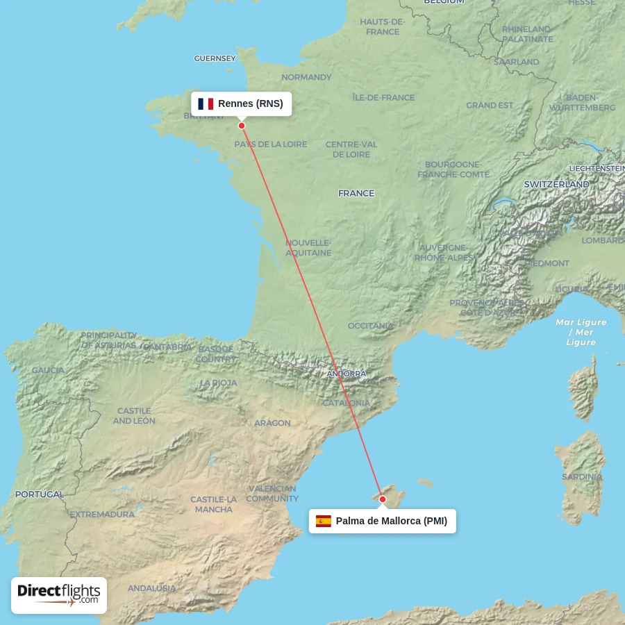 RNS - PMI route map