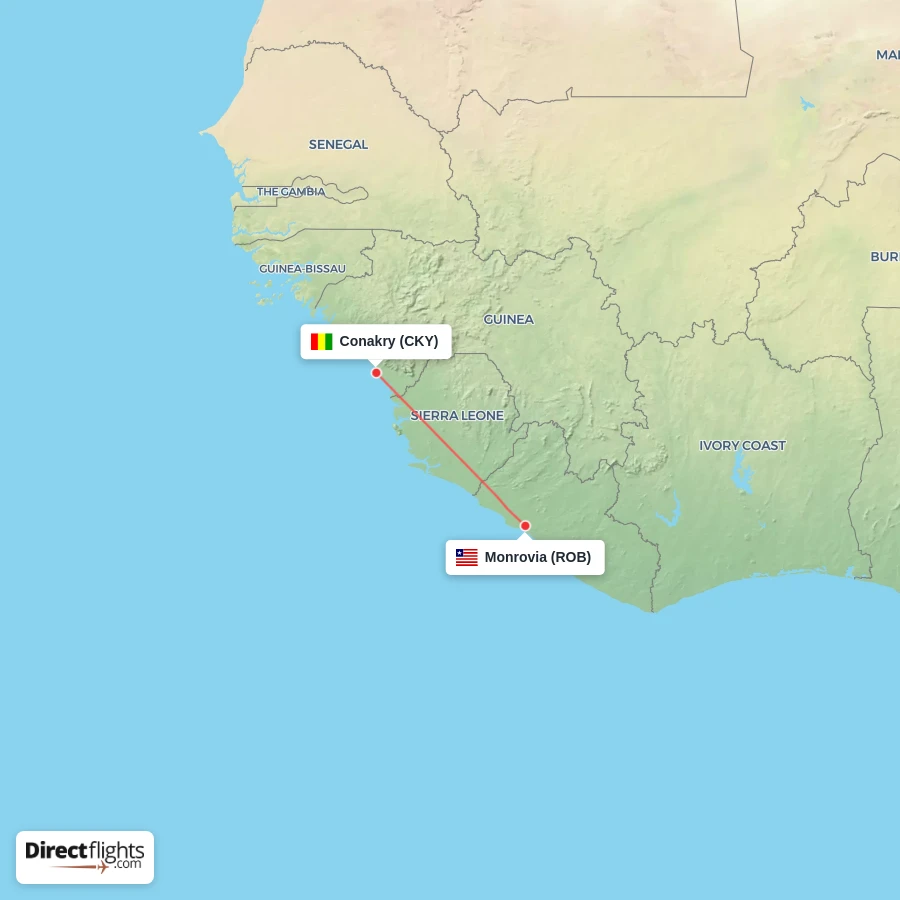 ROB - CKY route map
