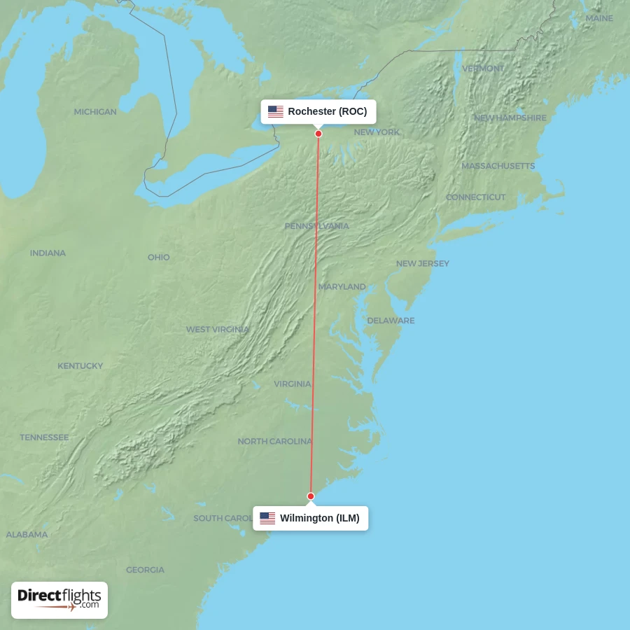 ROC - ILM route map