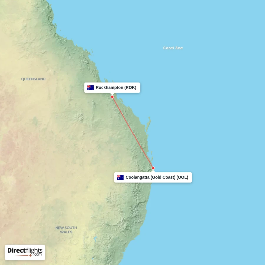 ROK - OOL route map