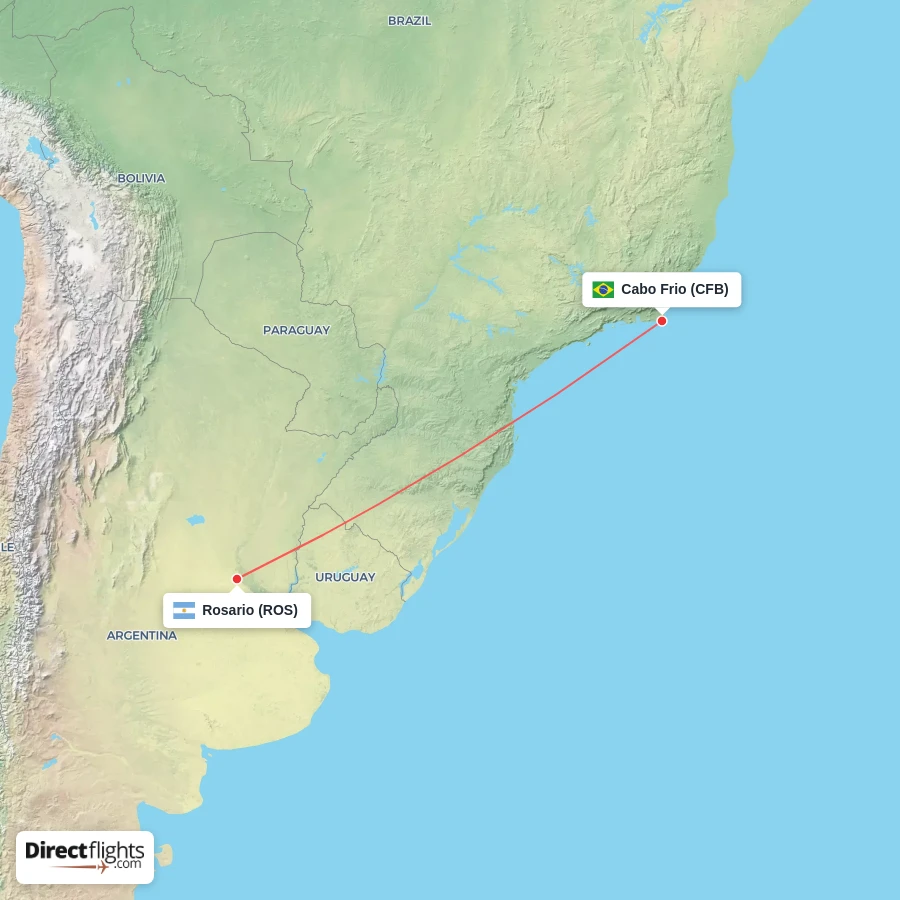 ROS - CFB route map