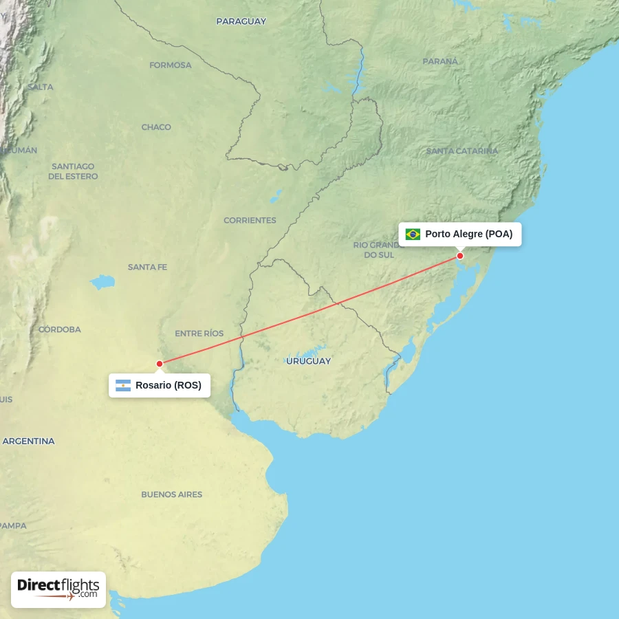ROS - POA route map