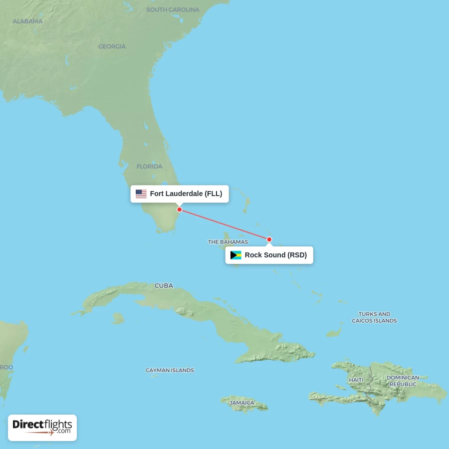 RSD - FLL route map