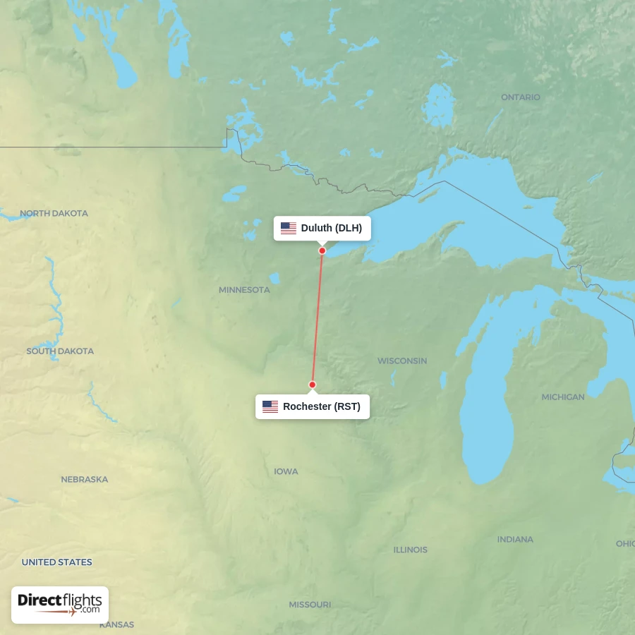 RST - DLH route map