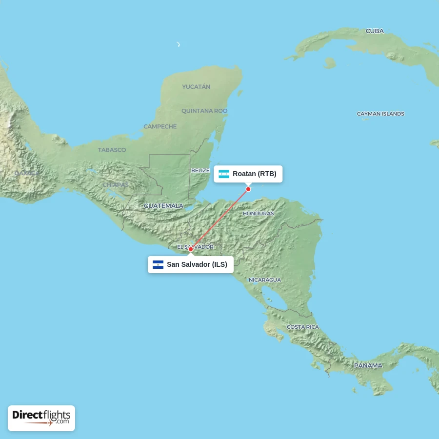RTB - ILS route map