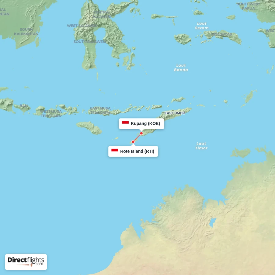 RTI - KOE route map