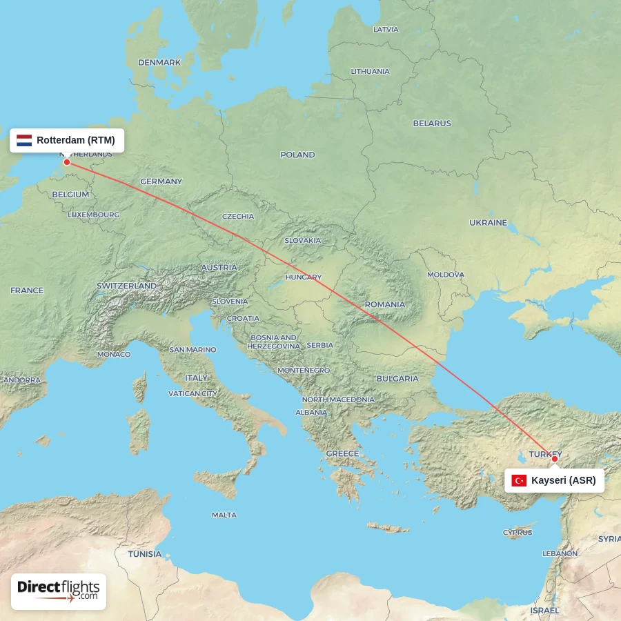 RTM - ASR route map