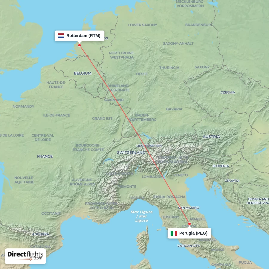 RTM - PEG route map