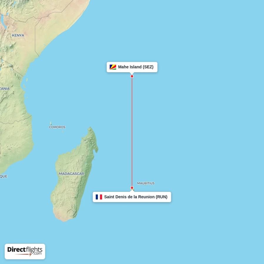 RUN - SEZ route map