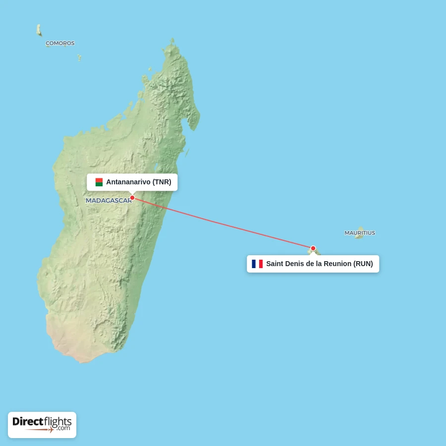 RUN - TNR route map