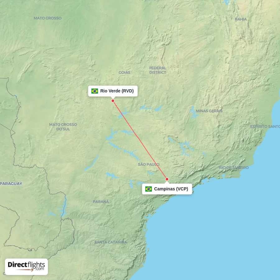 RVD - VCP route map