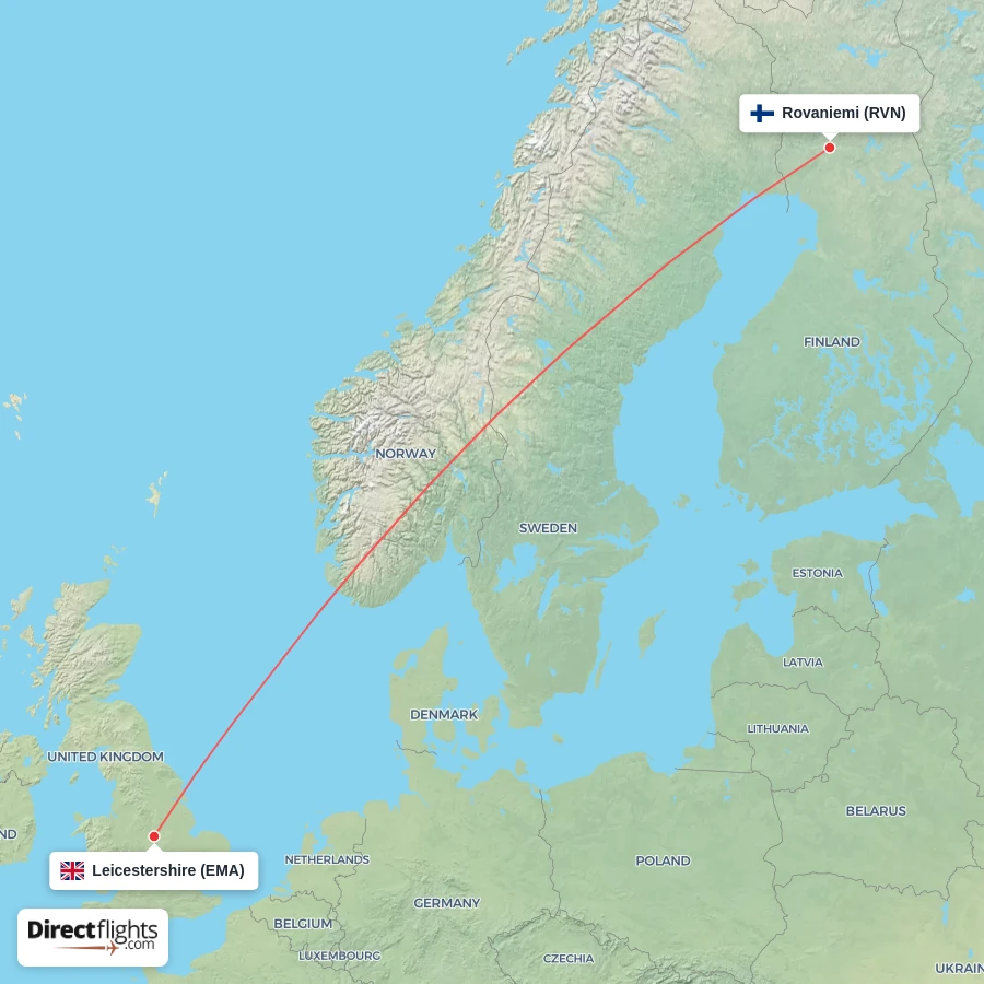 RVN - EMA route map