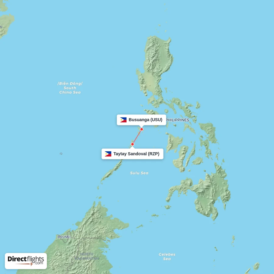 RZP - USU route map