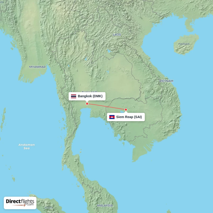 SAI - DMK route map