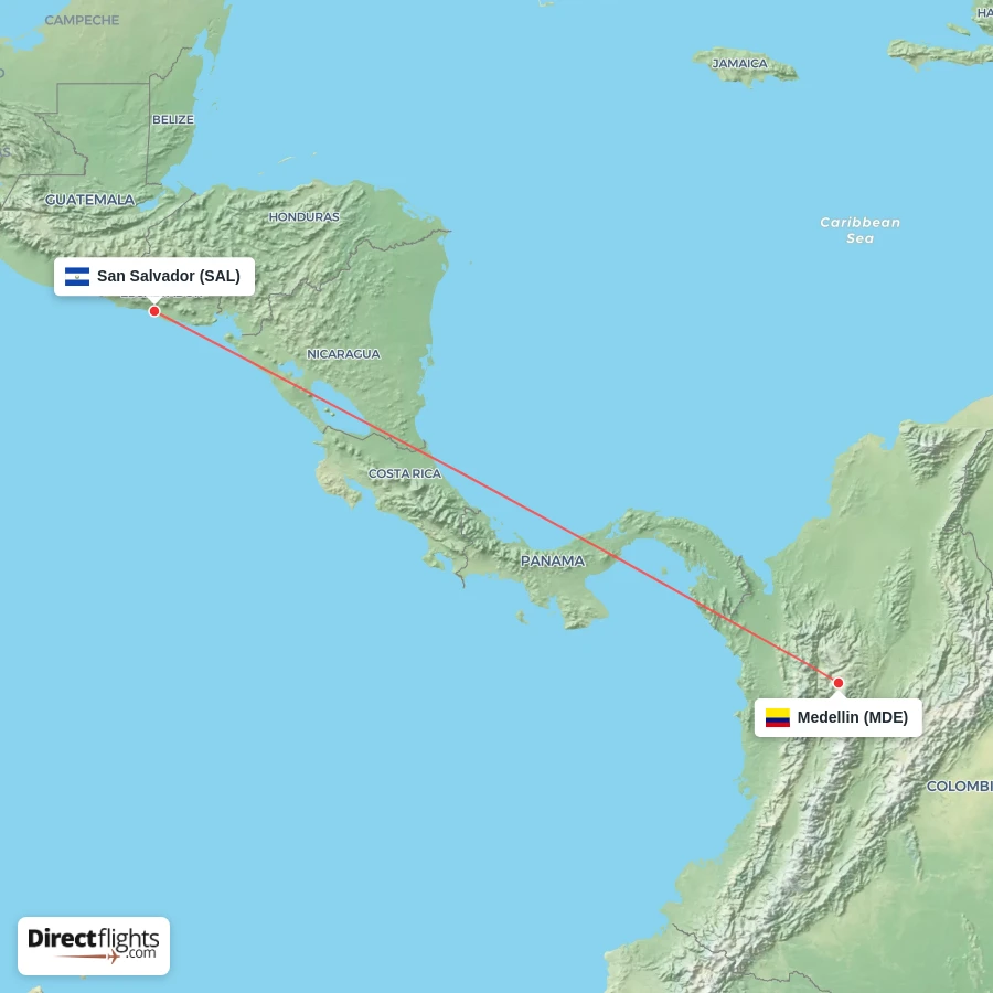 SAL - MDE route map