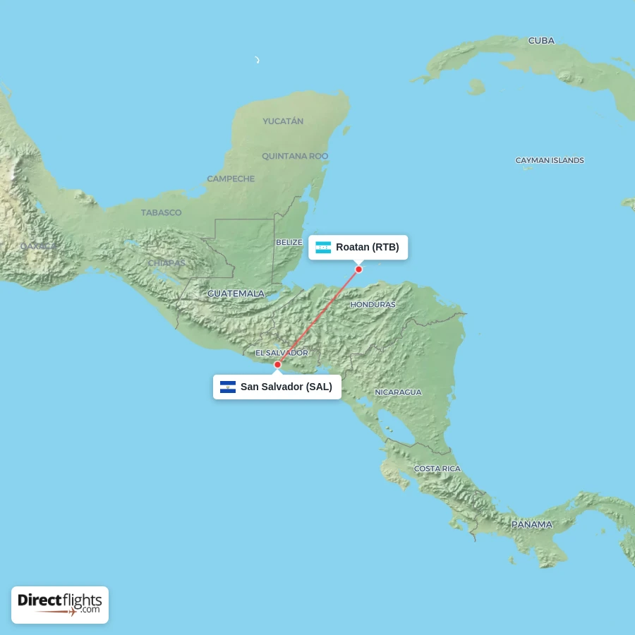 SAL - RTB route map
