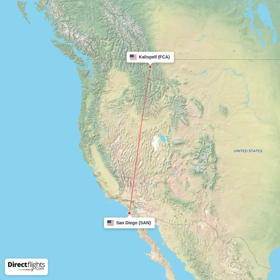 SAN - FCA route map