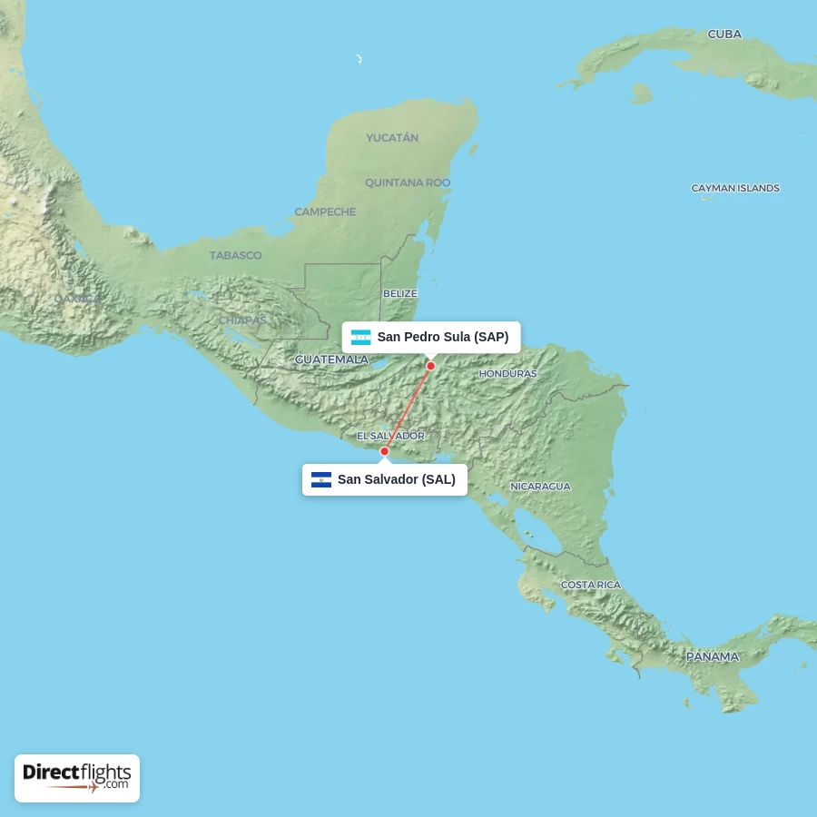 SAP - SAL route map