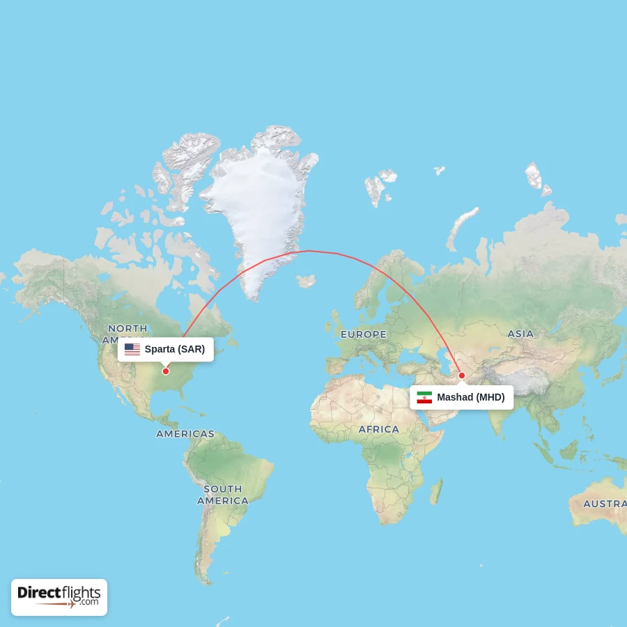 SAR - MHD route map