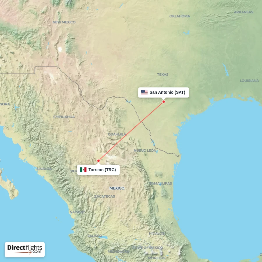 SAT - TRC route map