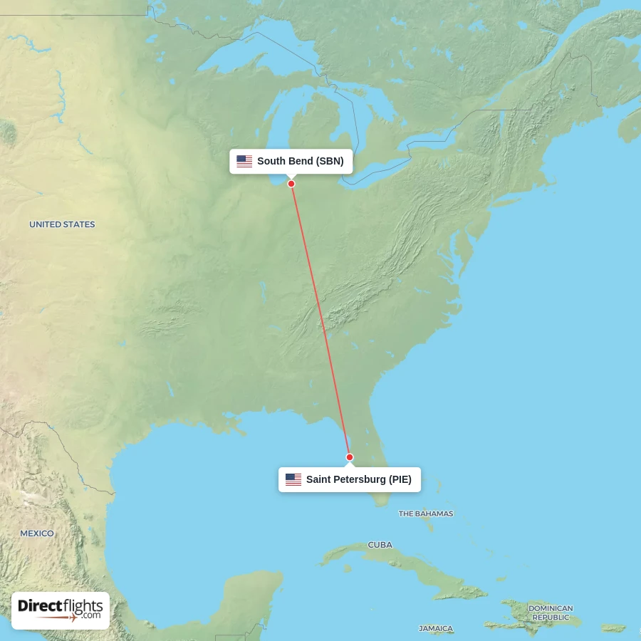 SBN - PIE route map