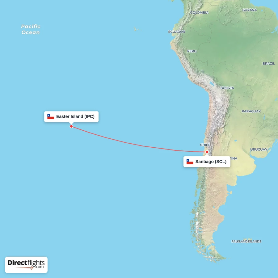SCL - IPC route map