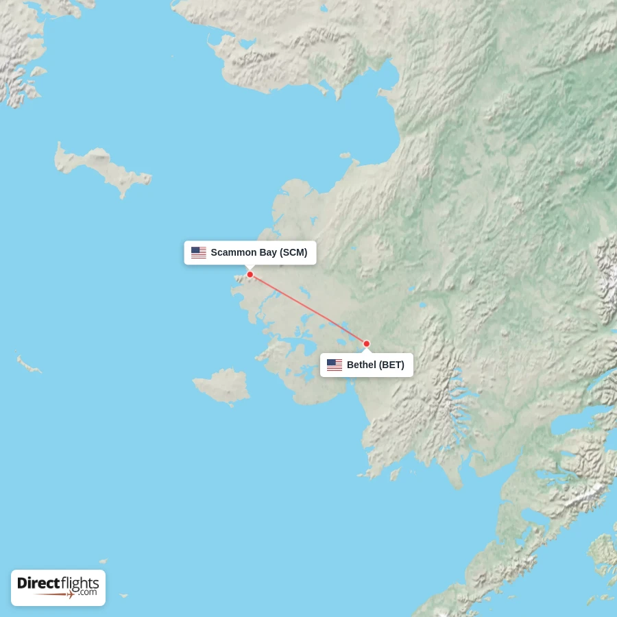 SCM - BET route map