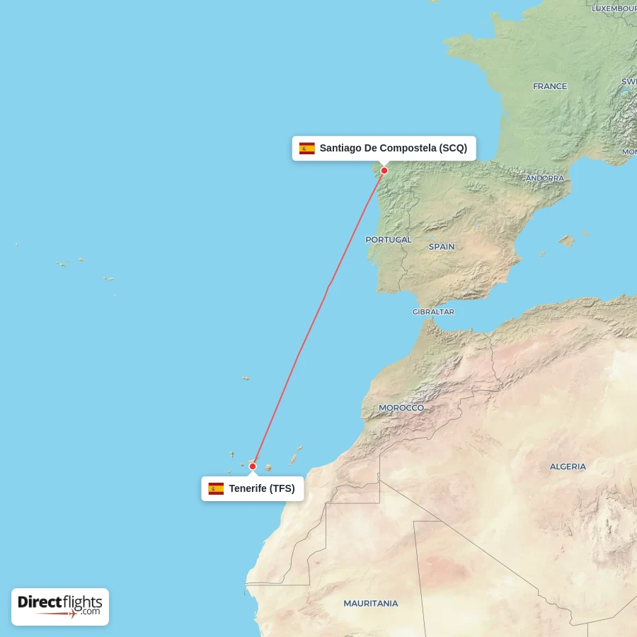 SCQ - TFS route map