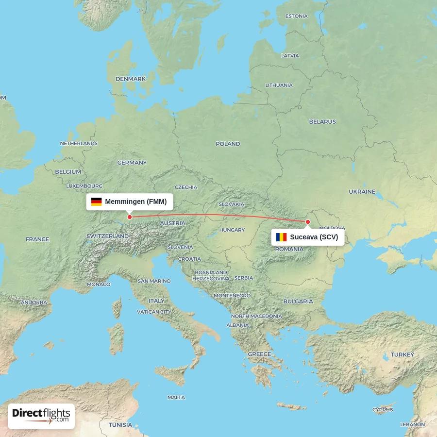 SCV - FMM route map