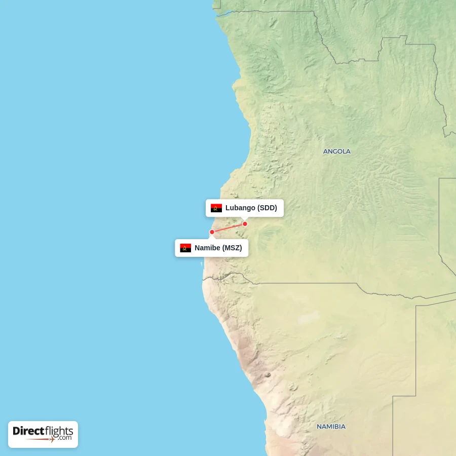 SDD - MSZ route map