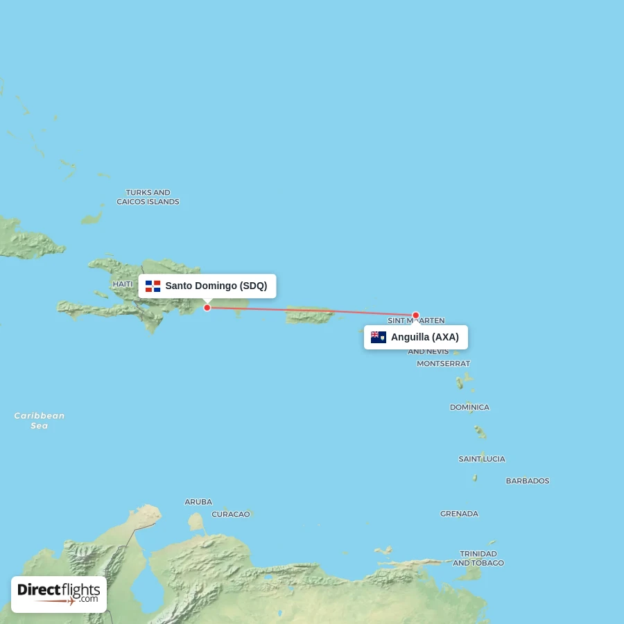 SDQ - AXA route map